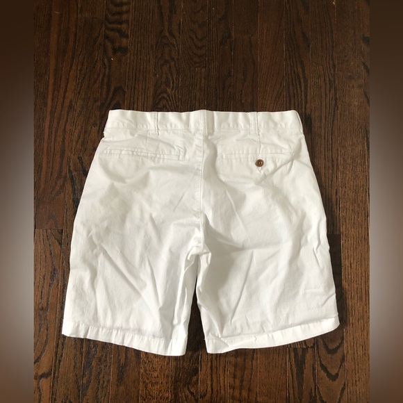 J.Crew Men’s 32W White Stretch Chino Shorts w/9” inseam - VGUC! - Picture 11 of 11